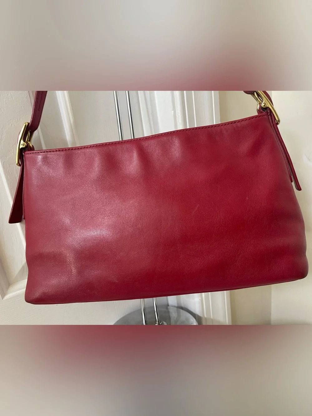 Coach vintage Legacy Red Leather Shoulder Bag